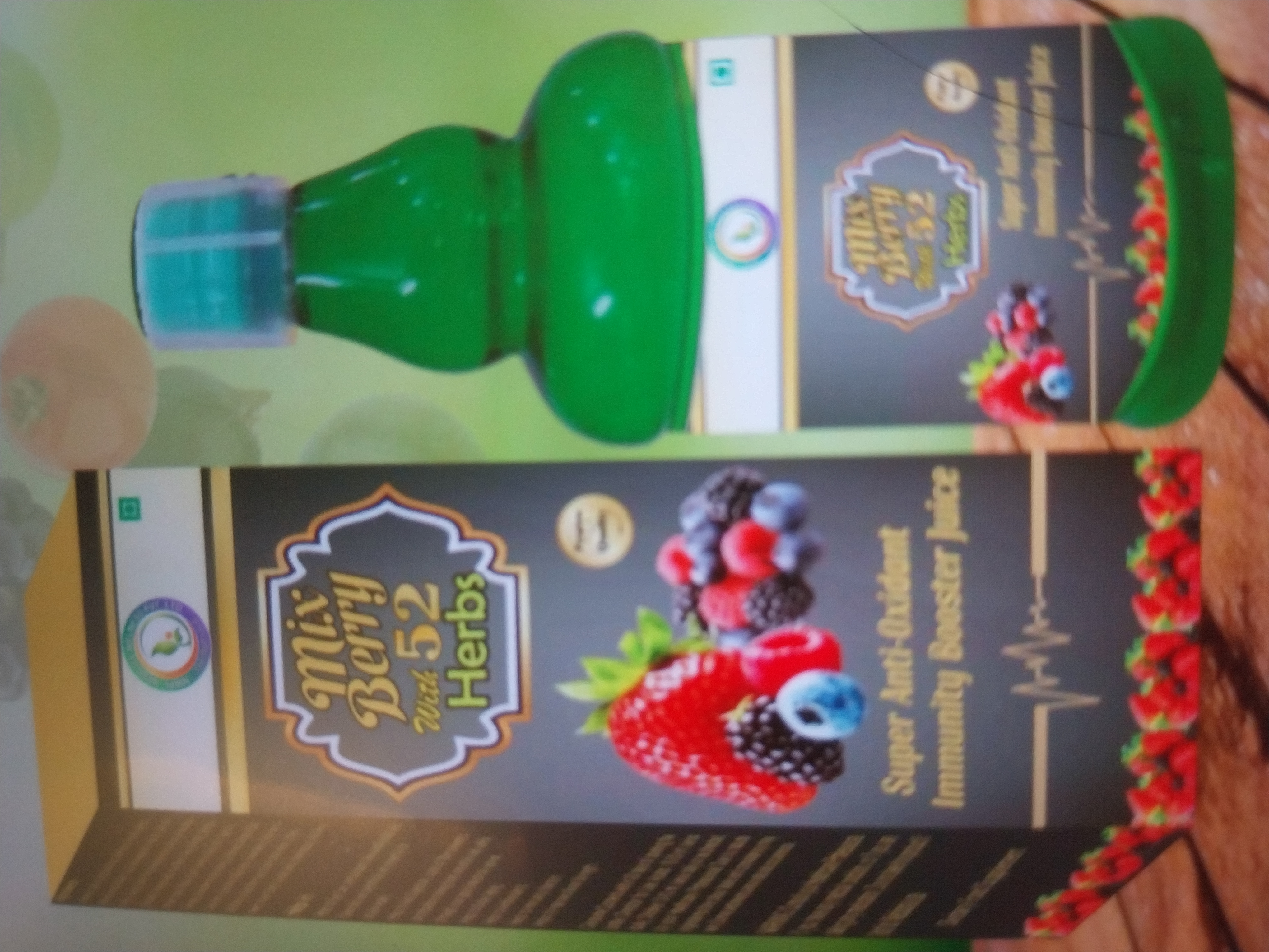 Mix bairy juce